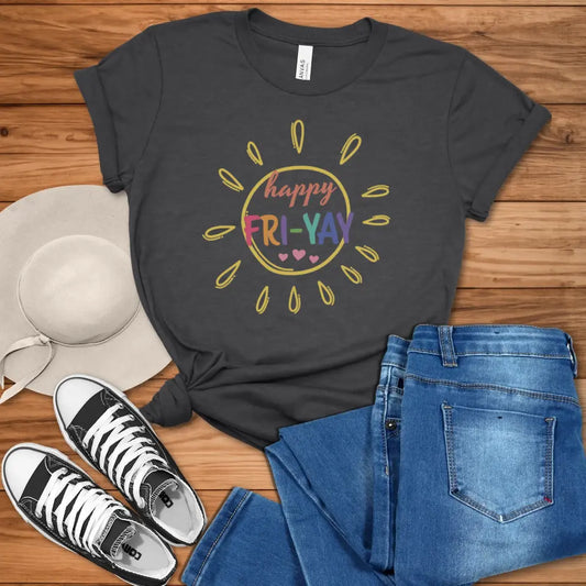 Happy Fri-yay Sun T-Shirt