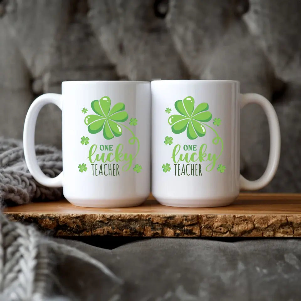 Personalized "One Lucky" | Fun St. Patrick's Day Mug