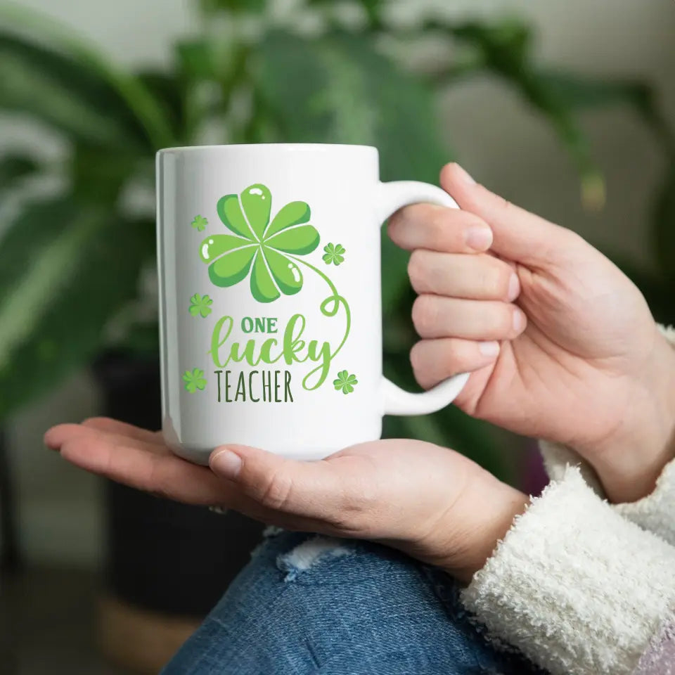 Personalized "One Lucky" | Fun St. Patrick's Day Mug