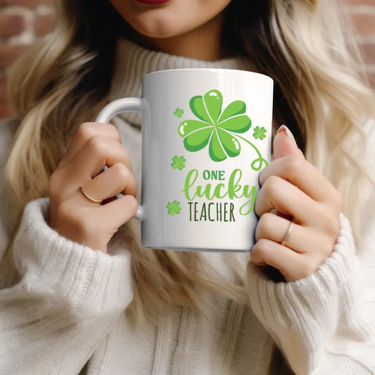 Personalized "One Lucky" | Fun St. Patrick's Day Mug