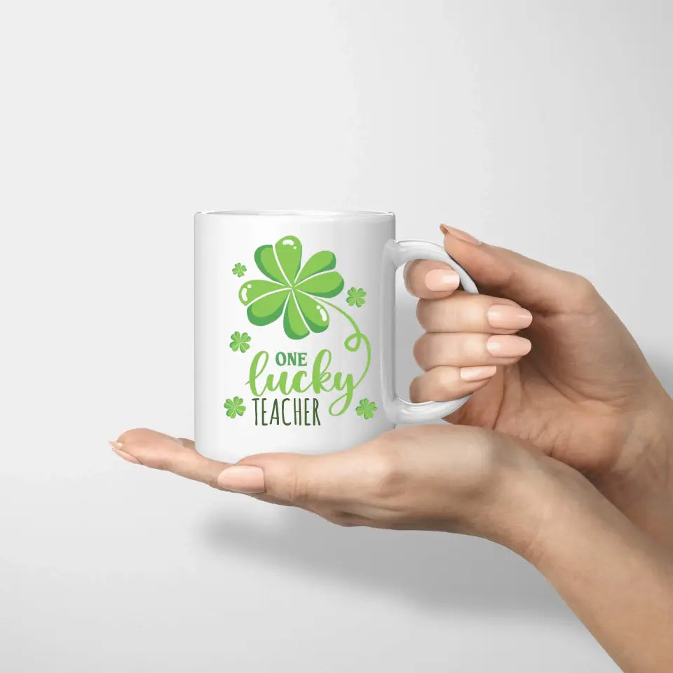 Personalized "One Lucky" | Fun St. Patrick's Day Mug