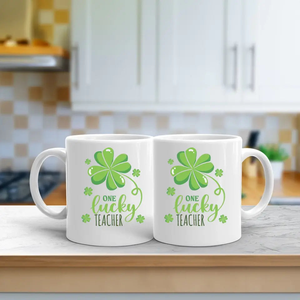 Personalized "One Lucky" | Fun St. Patrick's Day Mug