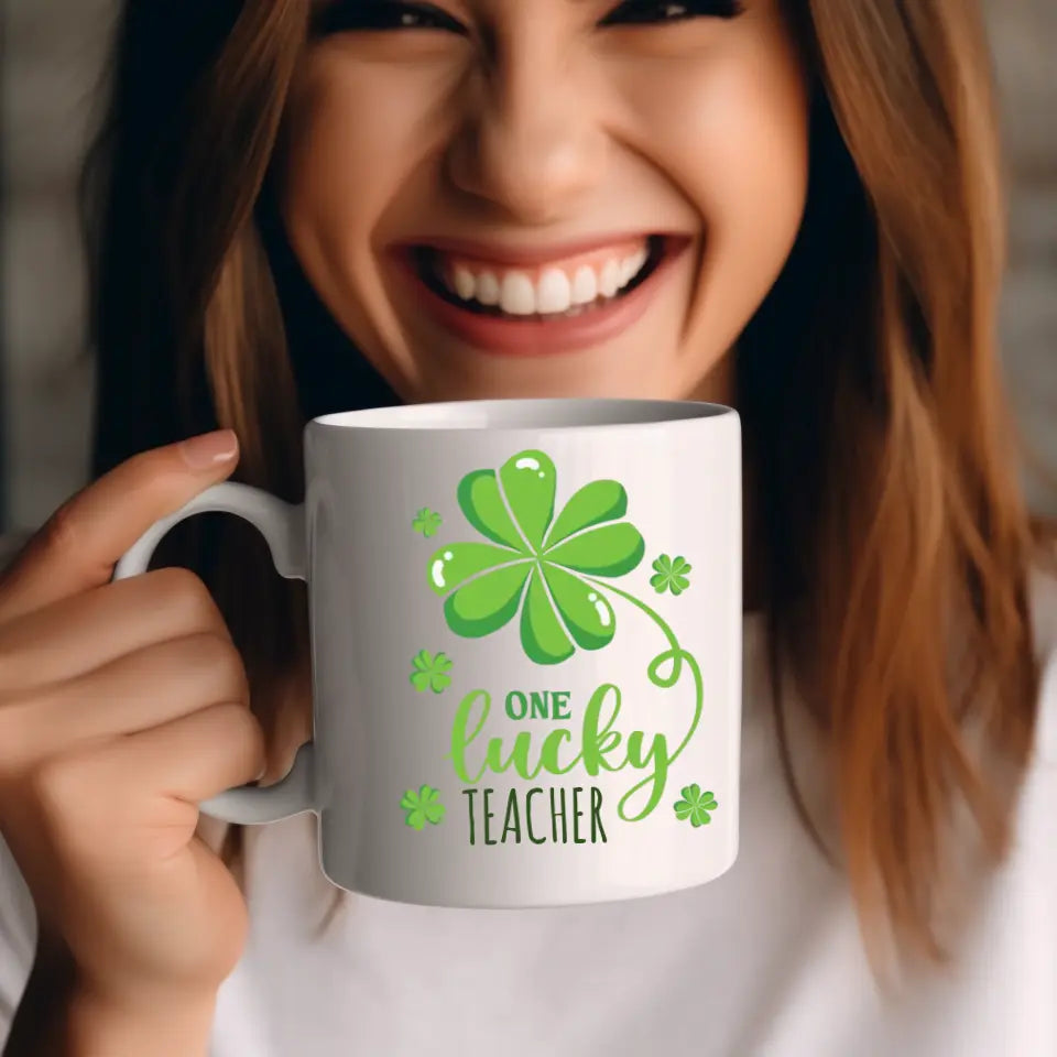 Personalized "One Lucky" | Fun St. Patrick's Day Mug