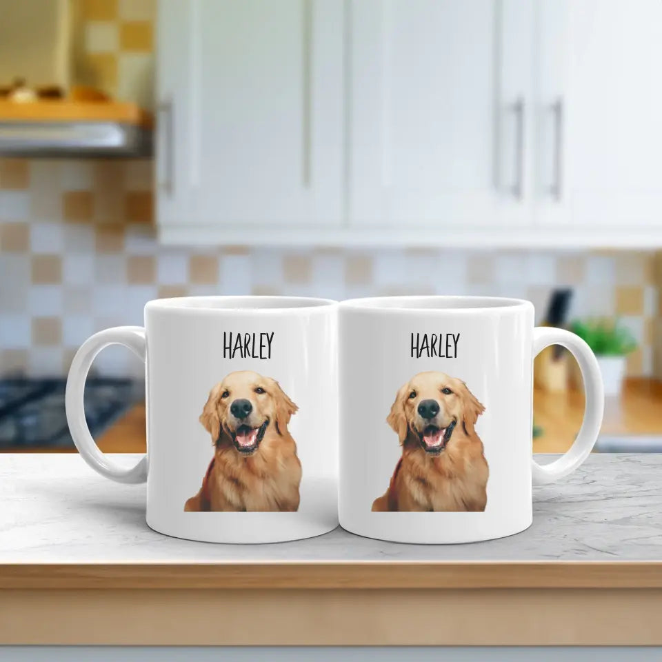 Your Pet On A Mug | Fun Custom Pet Mug With Name