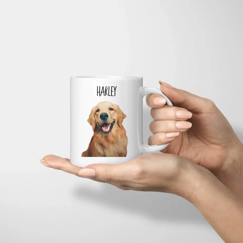 Your Pet On A Mug | Fun Custom Pet Mug With Name