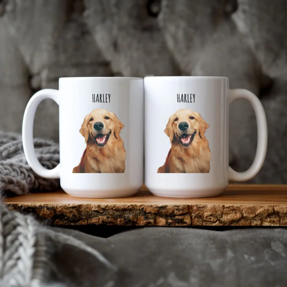 Your Pet On A Mug | Fun Custom Pet Mug With Name