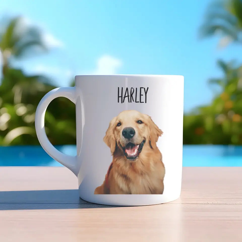 Your Pet On A Mug | Fun Custom Pet Mug With Name