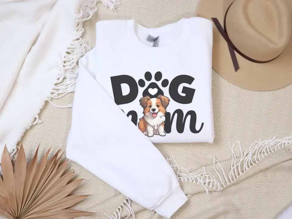 Personalized Dog Mom Sweatshirt