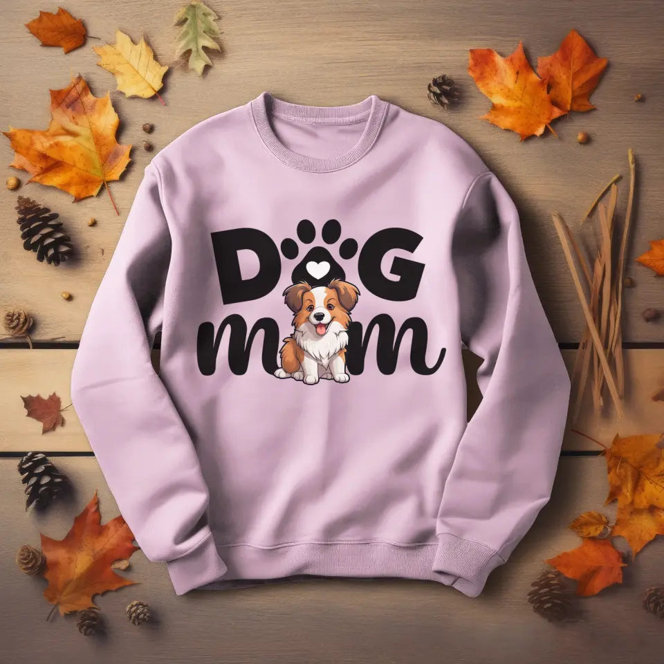 Personalized Dog Mom Sweatshirt