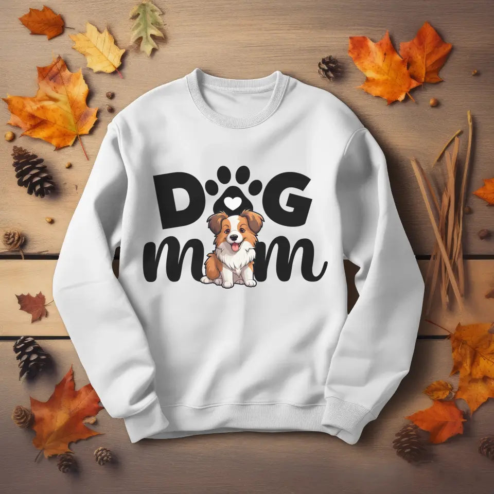 Personalized Dog Mom Sweatshirt