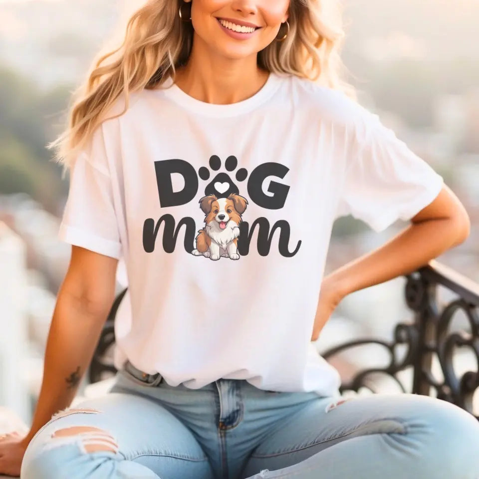 Personalized Dog Mom Sweatshirt