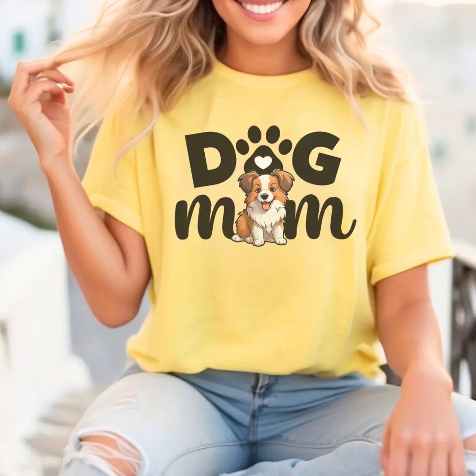 Personalized Dog Mom Sweatshirt