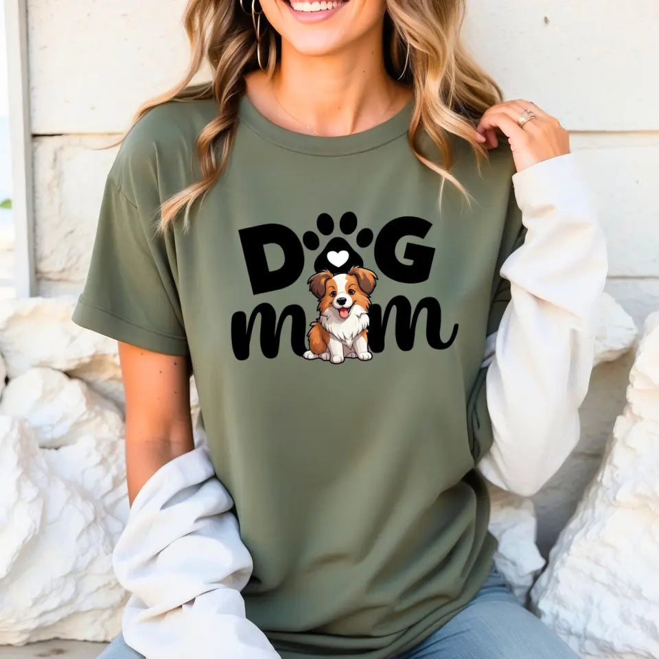 Personalized Dog Mom Sweatshirt