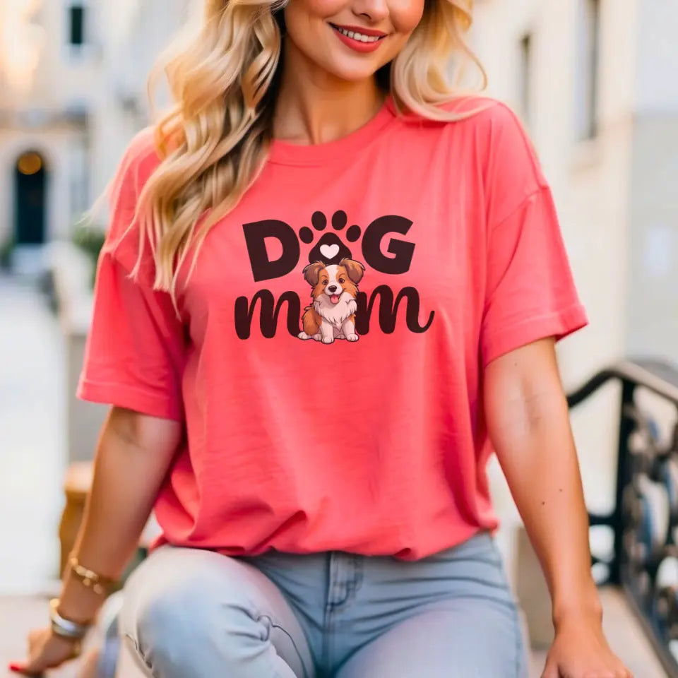 Personalized Dog Mom Sweatshirt