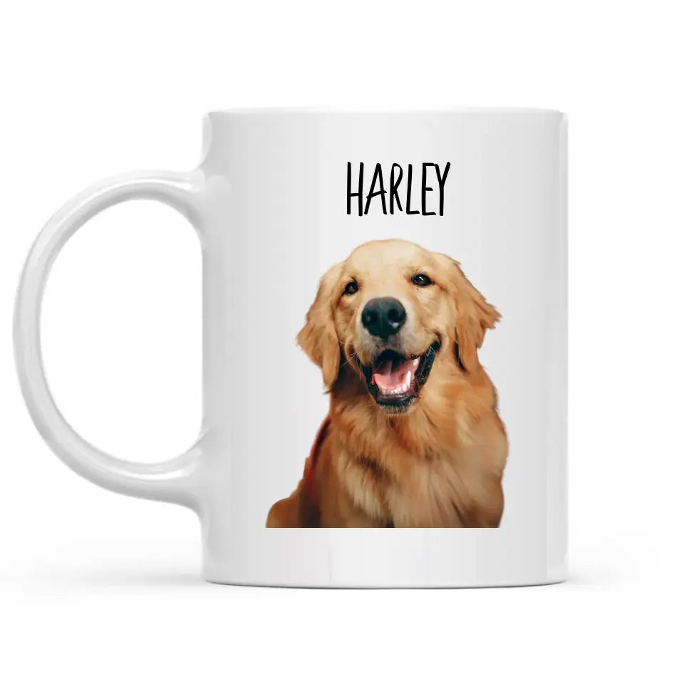 Your Pet On A Mug | Fun Custom Pet Mug With Name